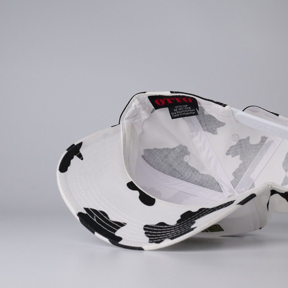 Otto Helluva Place To Lose A Cow Baseball Cap Cowprint Bryce Canyon Snapback Hat - Picture 5 of 9